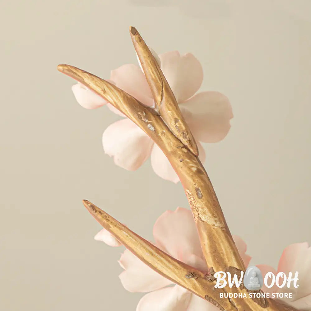 BWOOOH ceramic incense burner - Blooming Plum Blossom Branches Cera