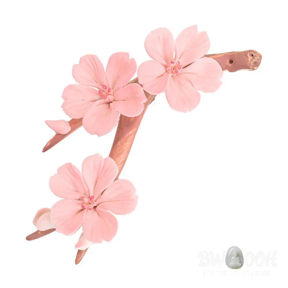 BWOOOH ceramic incense burner - Blooming Plum Blossom Branches Cera