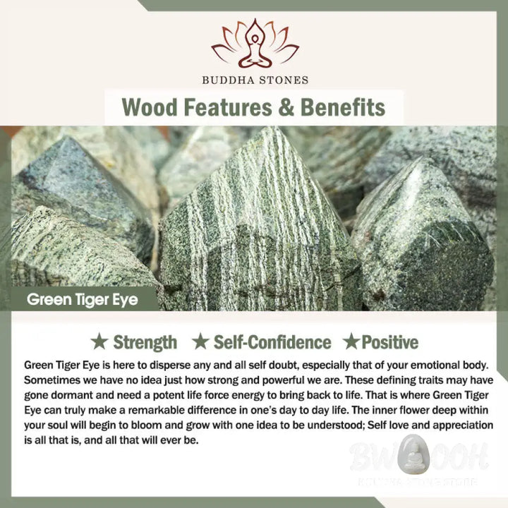 Buddha Stones Blue Green Red Tiger Eye Buddha Head Balance Bracelet - BWOOOH - Bracelet