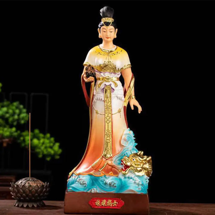 BWOOOH resin Bodhisattva statue - Bodhisattva Nuwa Protection Resin S