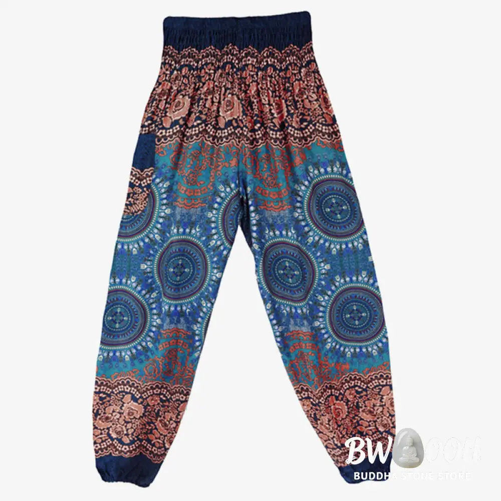 BWOOOH printed harem pants - Boho Loose Harem Trousers Women&