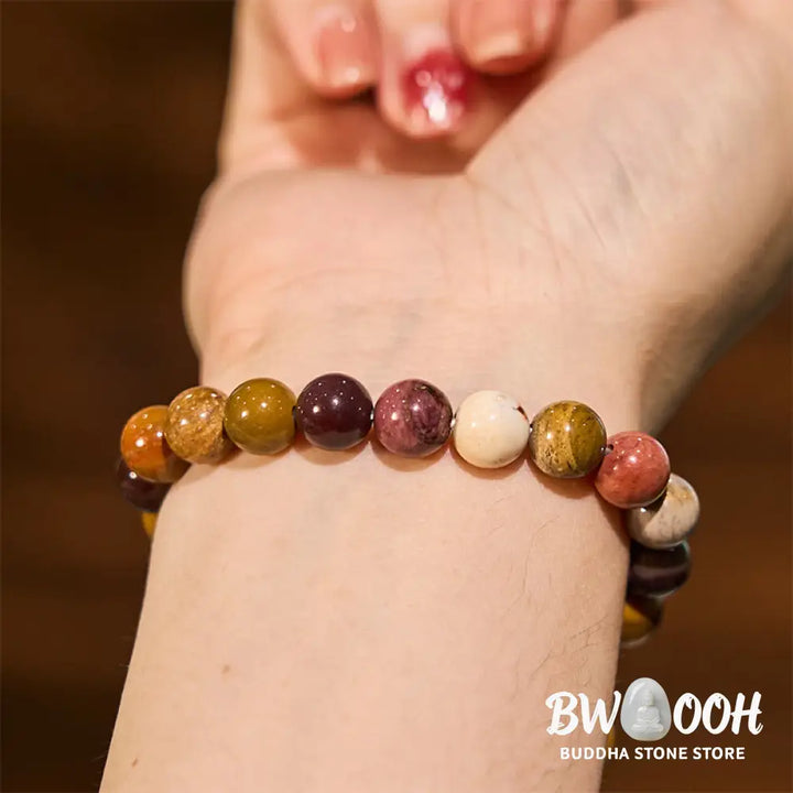 Buddha Stones Boost Confidence Yellow Series Happiness Positive Bracelet - BWOOOH - Bracelet