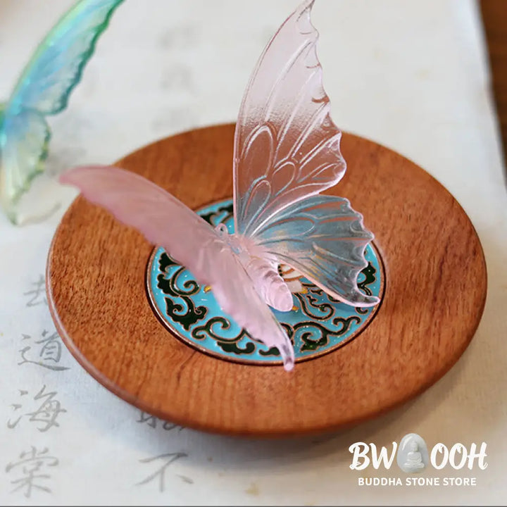 BWOOOH handcrafted incense burner - Butterfly Healing Incense Burner De