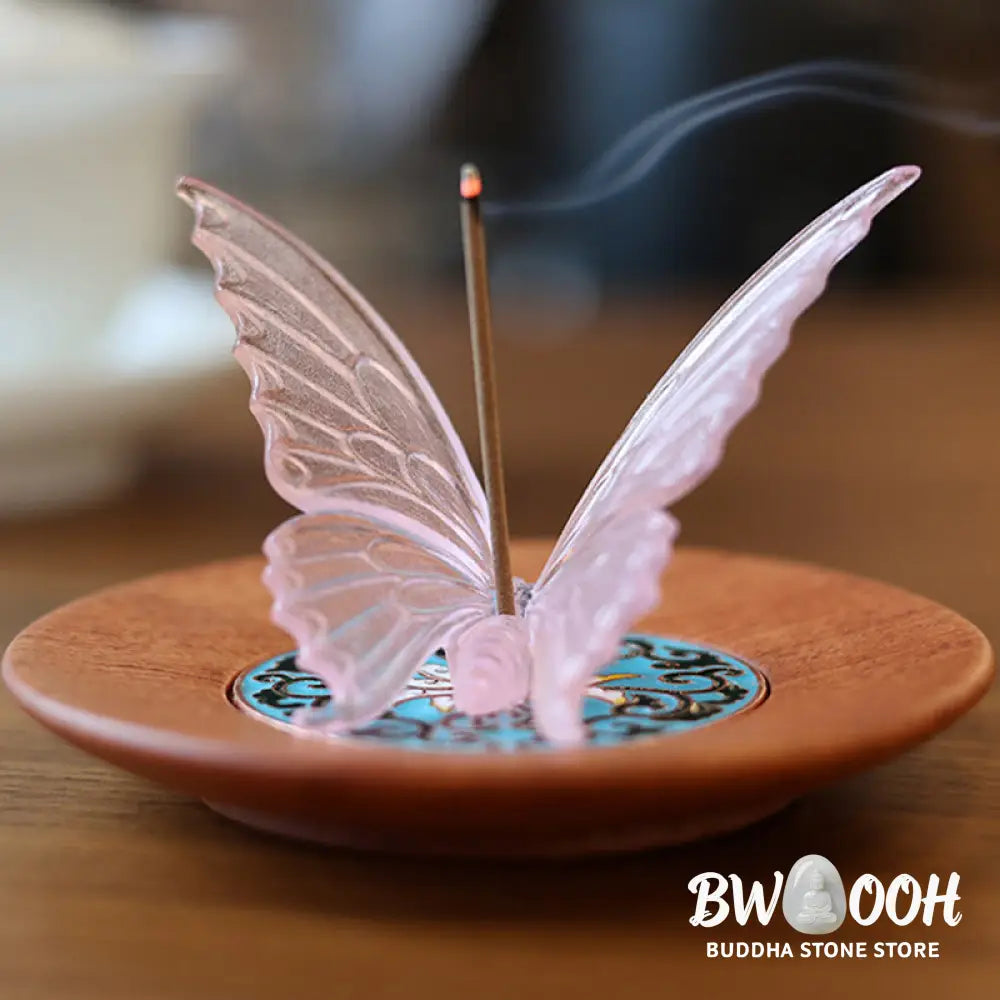 BWOOOH handcrafted incense burner - Butterfly Healing Incense Burner De