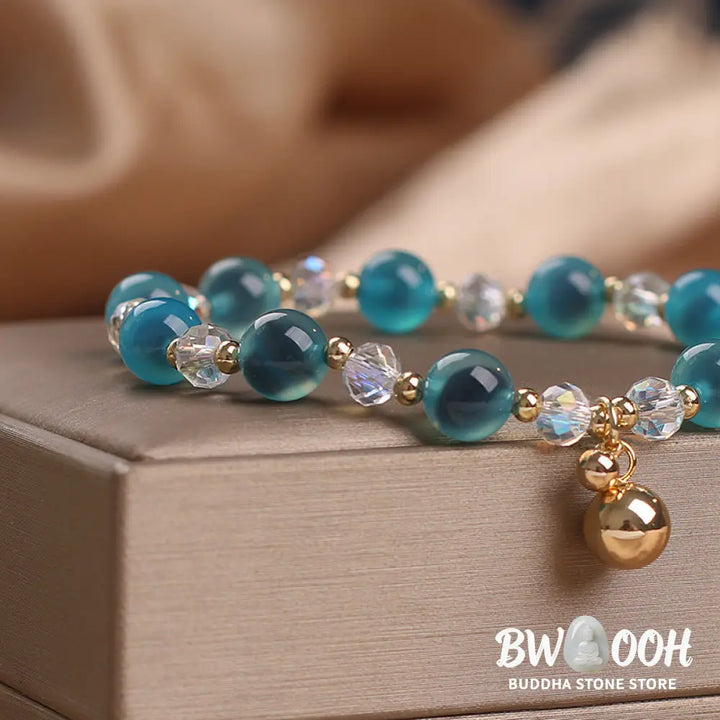 Buddha Stones Candy Agate Healing Harmony Bead Charm Bracelet - BWOOOH - Bracelet