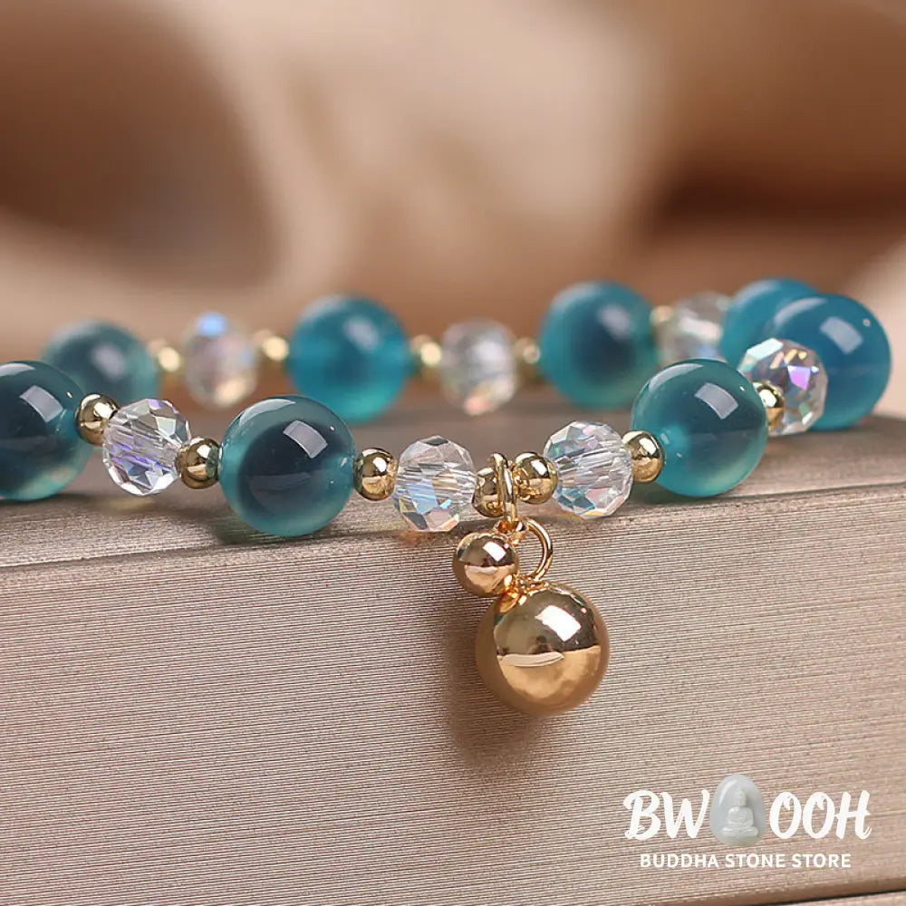 Buddha Stones Candy Agate Healing Harmony Bead Charm Bracelet - BWOOOH - Bracelet