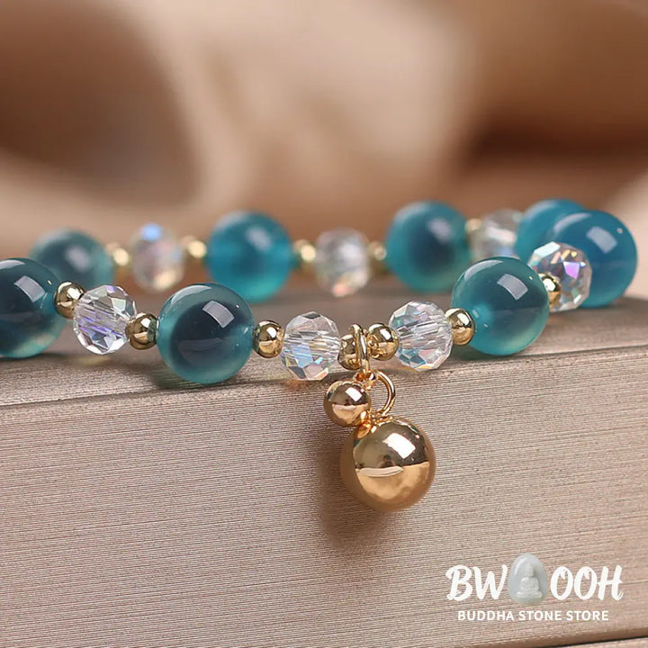 Buddha Stones Candy Agate Healing Harmony Bead Charm Bracelet - BWOOOH - Bracelet