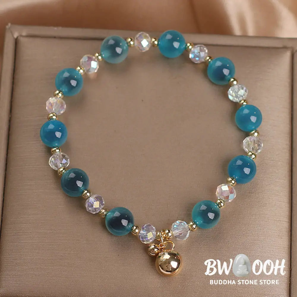 Buddha Stones Candy Agate Healing Harmony Bead Charm Bracelet - BWOOOH - Bracelet