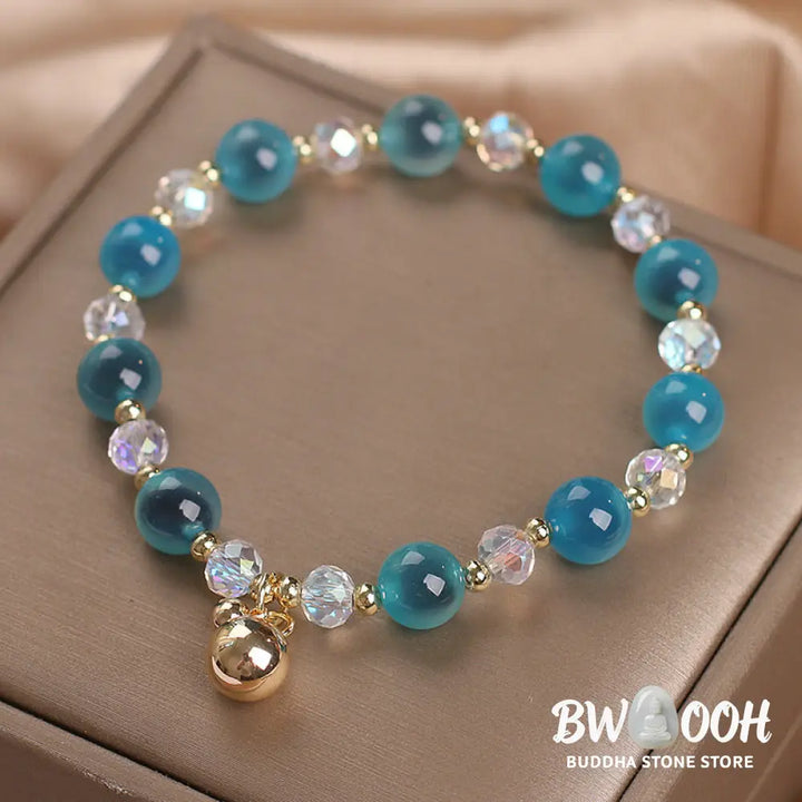 Buddha Stones Candy Agate Healing Harmony Bead Charm Bracelet - BWOOOH - Bracelet