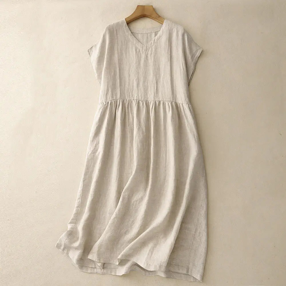BWOOOH Casual Artistic Solid Color Simple Design High Wai