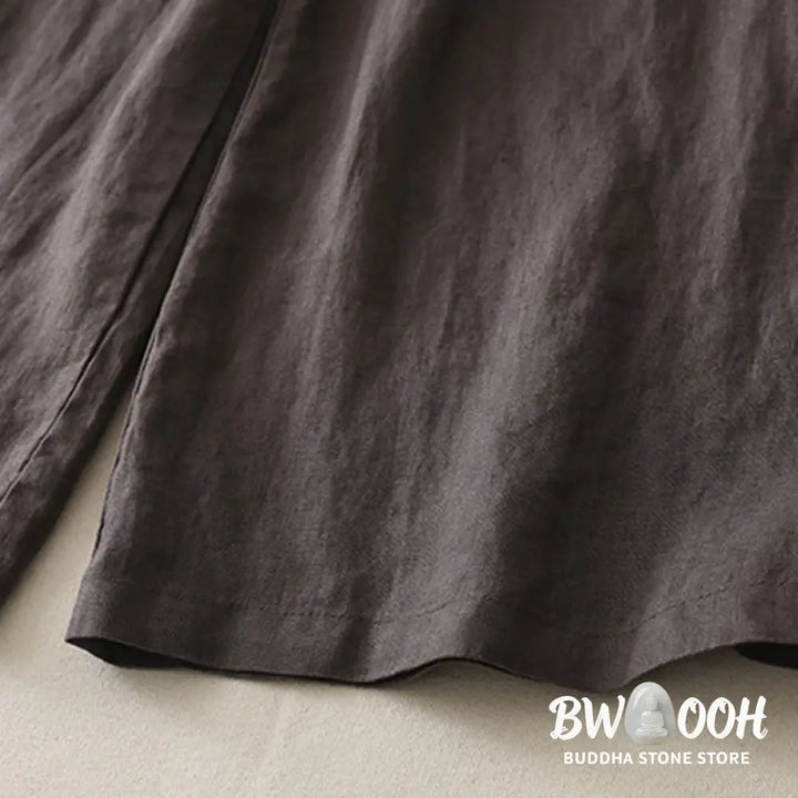 BWOOOH printed wide-leg yoga pants - Casual Colorblock Drawstring Women&