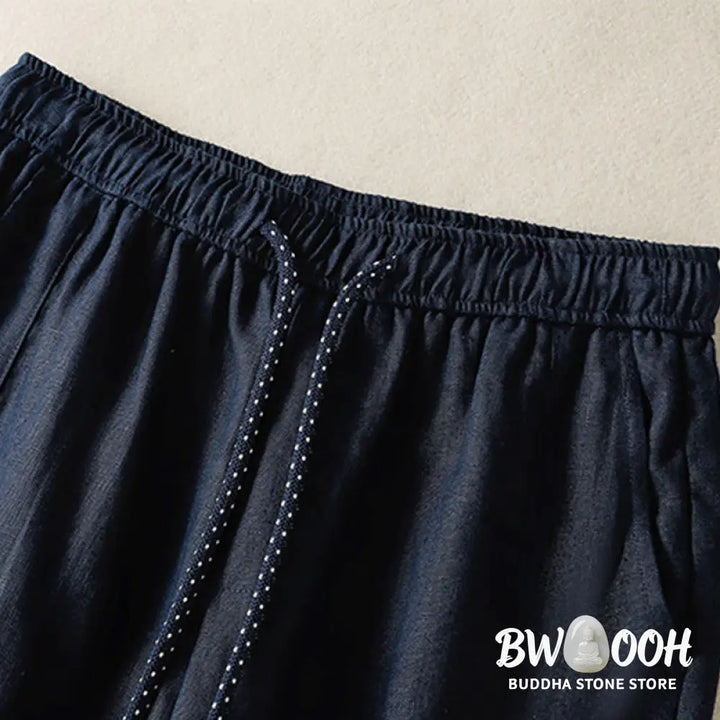 BWOOOH printed wide-leg yoga pants - Casual Embroided Bead Drawstring Women&