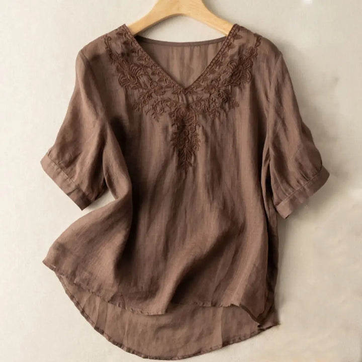 BWOOOH Casual Embroidery Floral Women&