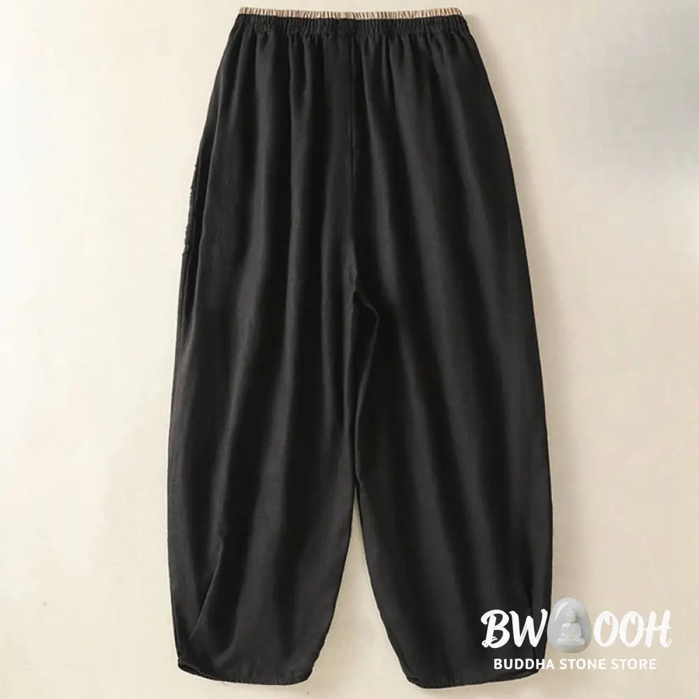 BWOOOH printed harem pants - Casual Embroidery Women&