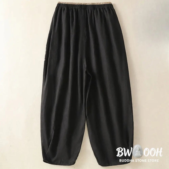 BWOOOH printed harem pants - Casual Embroidery Women&
