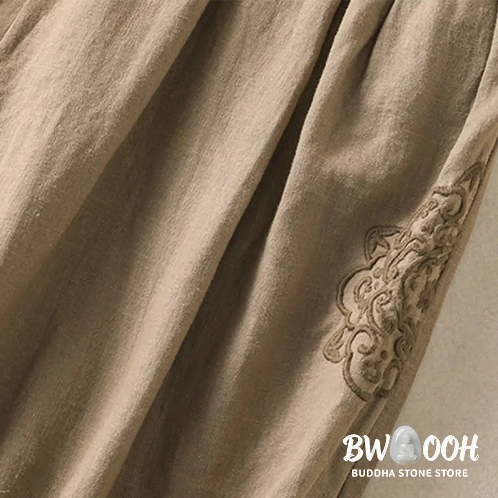 BWOOOH printed harem pants - Casual Embroidery Women&