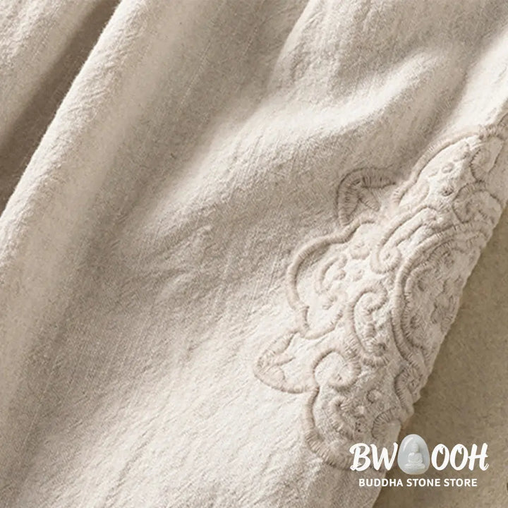 BWOOOH printed harem pants - Casual Embroidery Women&