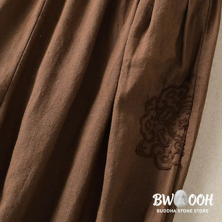 BWOOOH printed harem pants - Casual Embroidery Women&