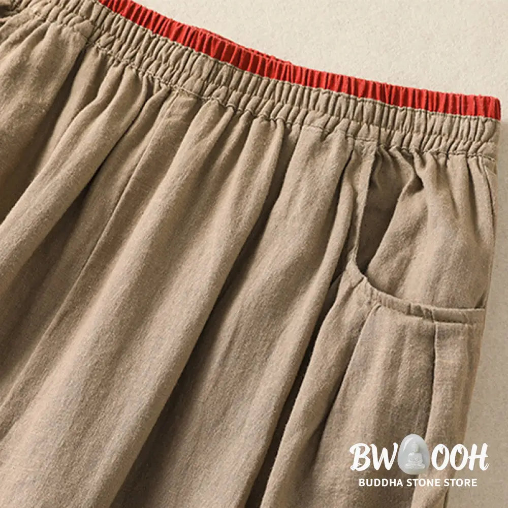 BWOOOH printed harem pants - Casual Embroidery Women&