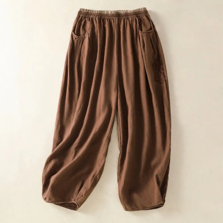 BWOOOH printed harem pants - Casual Embroidery Women&