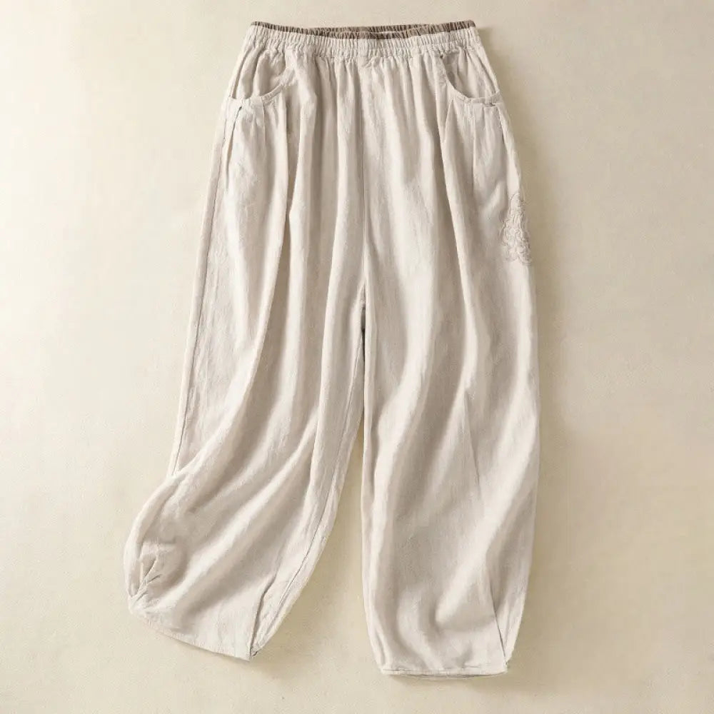 BWOOOH printed harem pants - Casual Embroidery Women&