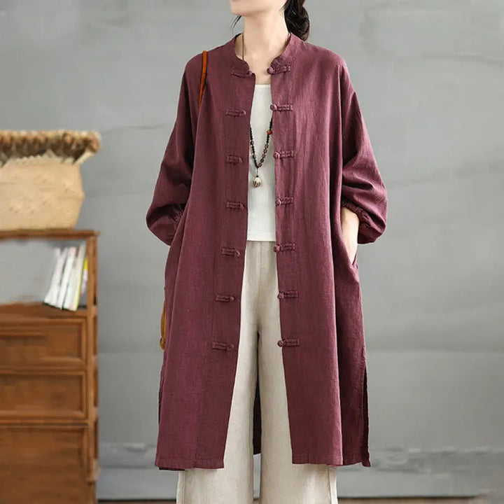 BWOOOH Casual Frog-button Women&