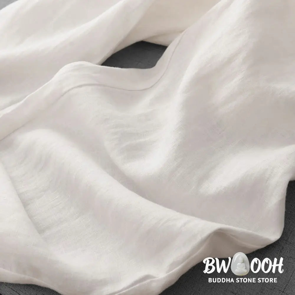 BWOOOH printed wide-leg yoga pants - Casual High Waist Ruffled Drawstring Des