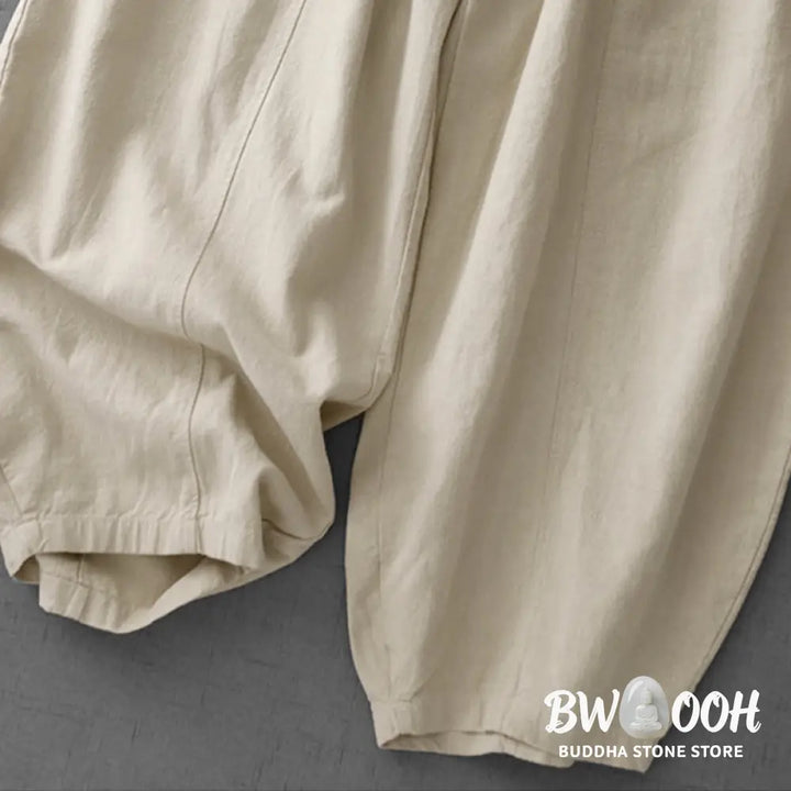 Buddha Stones Casual Plain 7-8 Length Women&