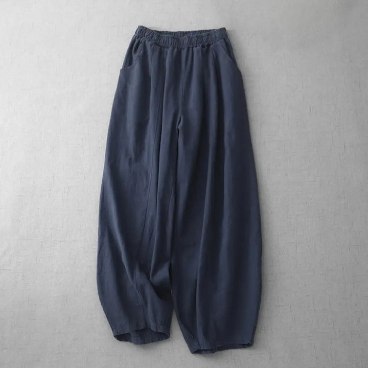 Buddha Stones Casual Plain 7-8 Length Women&