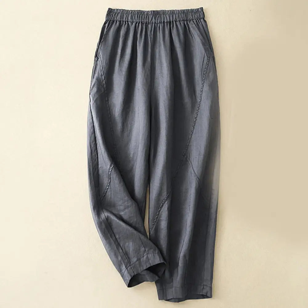 BWOOOH printed harem pants - Casual Plain Cropped Pants Women&