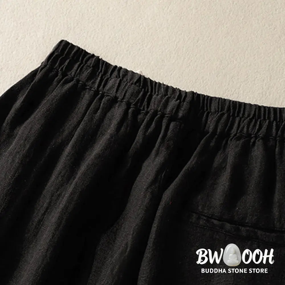 BWOOOH printed yoga pants - Casual Plain Drawstring Design Women&