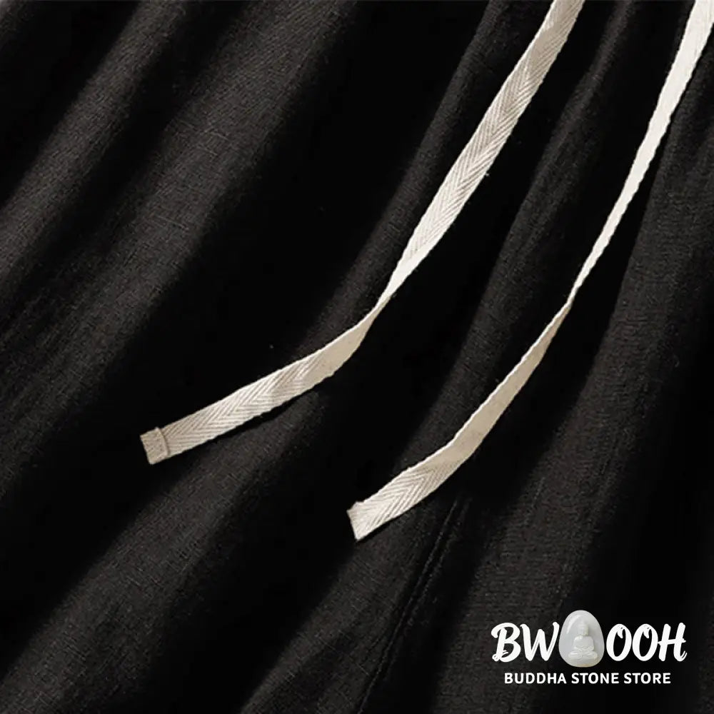 BWOOOH printed yoga pants - Casual Plain Drawstring Design Women&