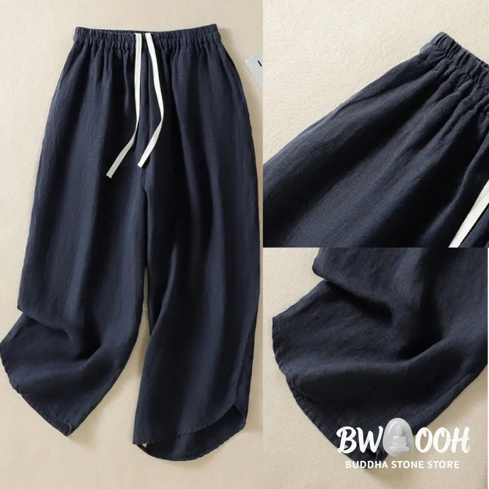 BWOOOH printed yoga pants - Casual Plain Drawstring Design Women&