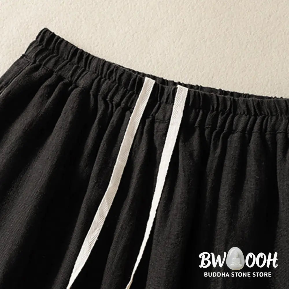 BWOOOH printed yoga pants - Casual Plain Drawstring Design Women&
