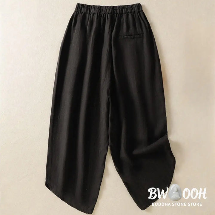 BWOOOH printed yoga pants - Casual Plain Drawstring Design Women&