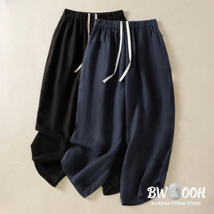 BWOOOH printed yoga pants - Casual Plain Drawstring Design Women&