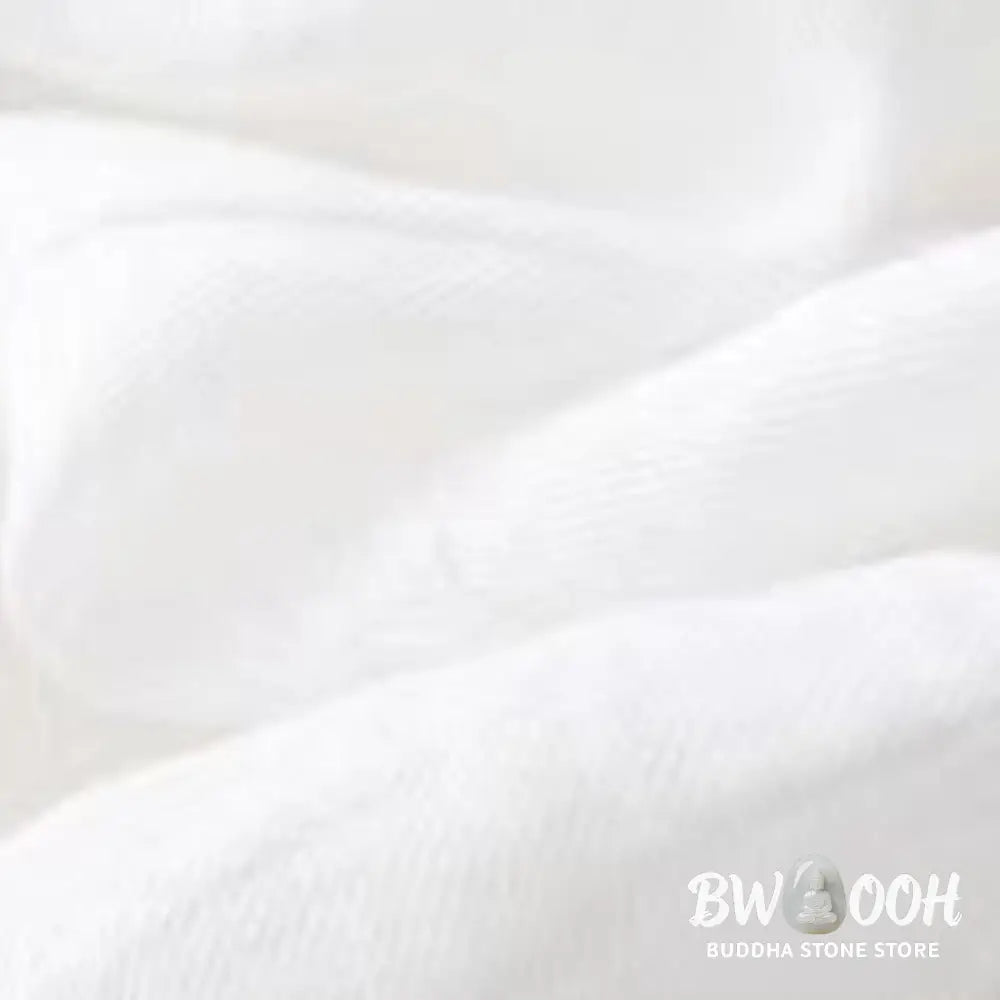 Buddha Stones Casual Plain Handmade Drawstring Waist Midi Dress Acrylic Sleeveless Dress With Pockets - Midi Dress