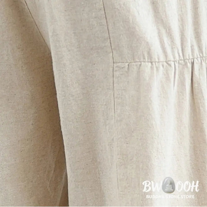 BWOOOH printed wide-leg yoga pants - Casual Plain Lace Splicing Cotton Linen 