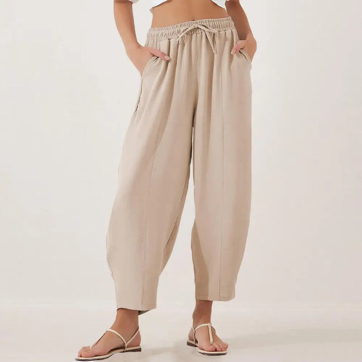 BWOOOH printed yoga leggings - Casual Plain Loose Drawstring Women&
