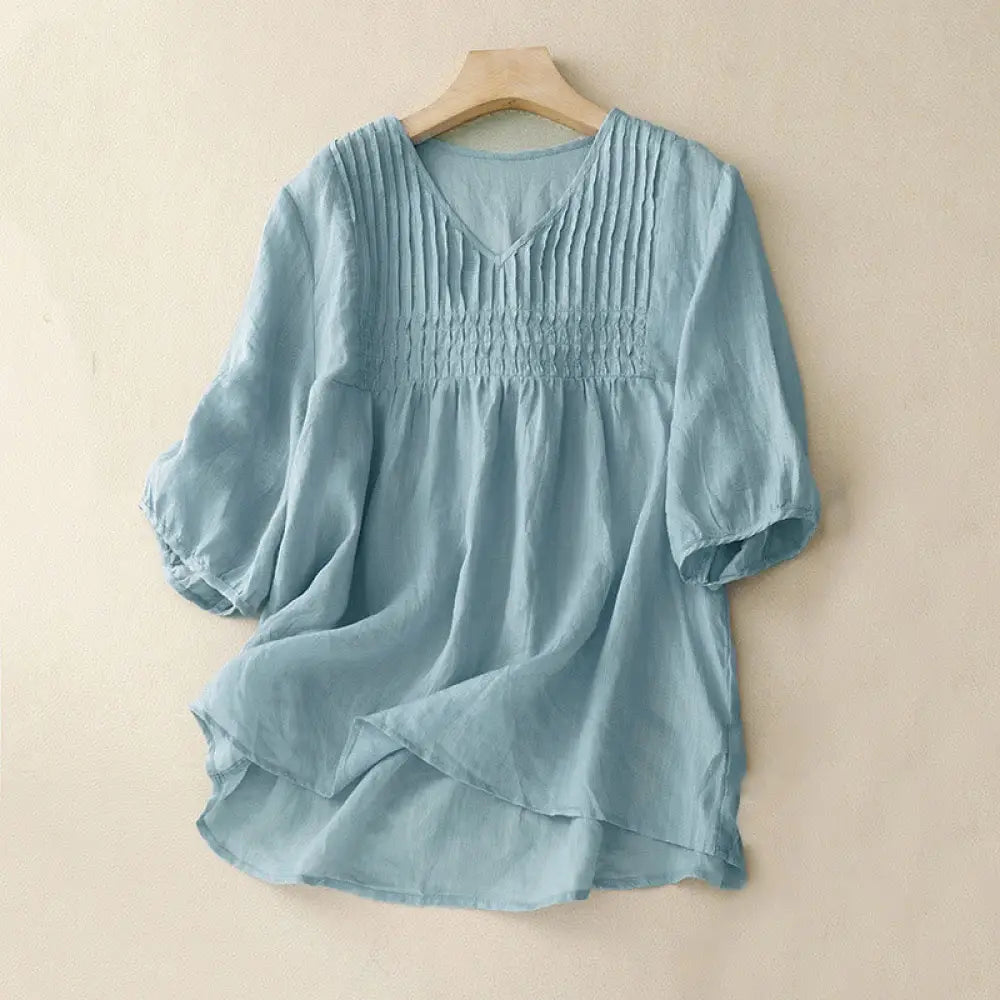 Buddha Stones Casual Plain Loose Women&