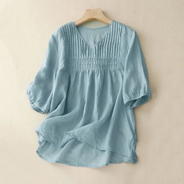 Buddha Stones Casual Plain Loose Women&