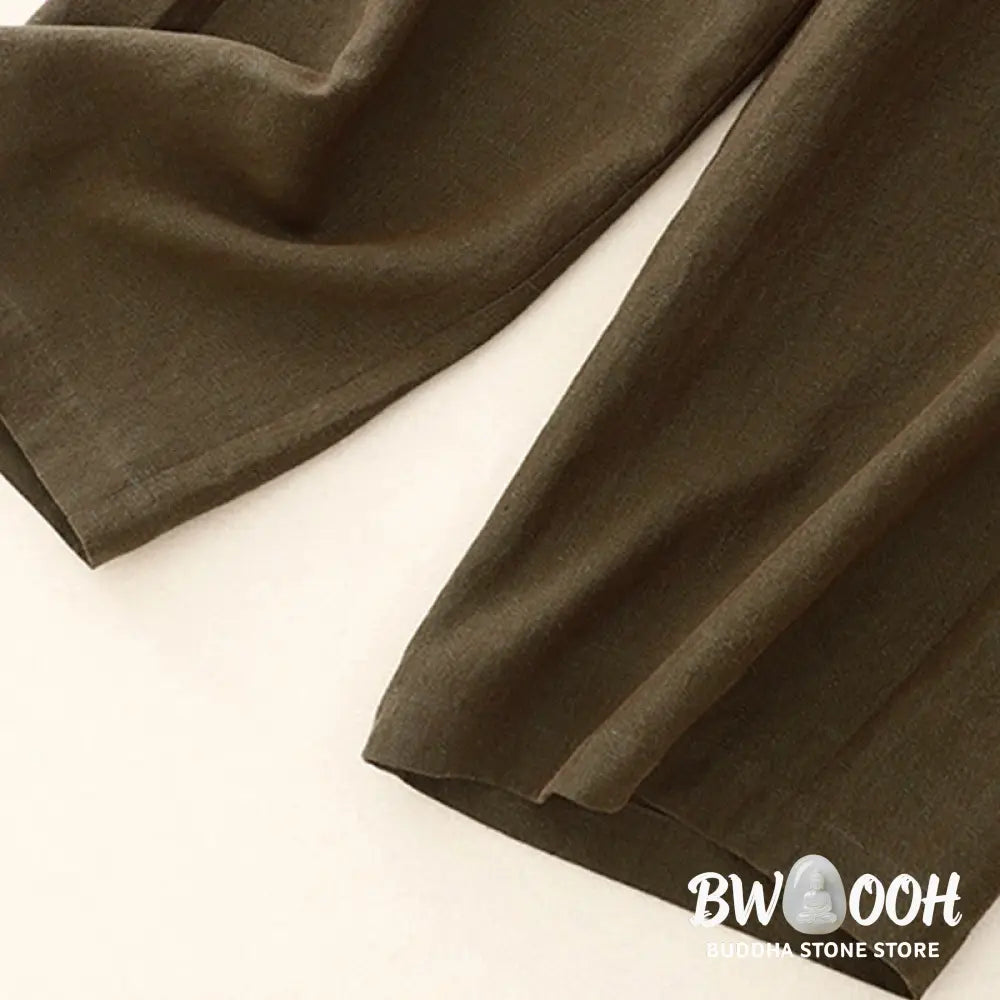BWOOOH printed wide-leg yoga pants - Casual Plain Women&