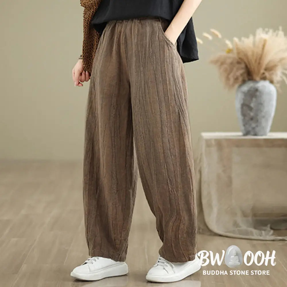 BWOOOH printed harem pants - Casual Plain Women&