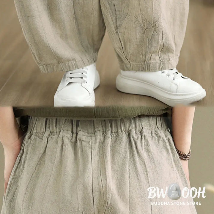 BWOOOH printed harem pants - Casual Plain Women&