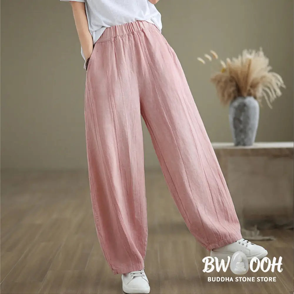 BWOOOH printed harem pants - Casual Plain Women&