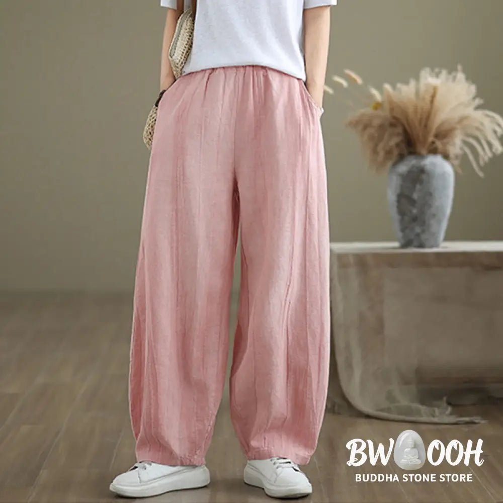 BWOOOH printed harem pants - Casual Plain Women&
