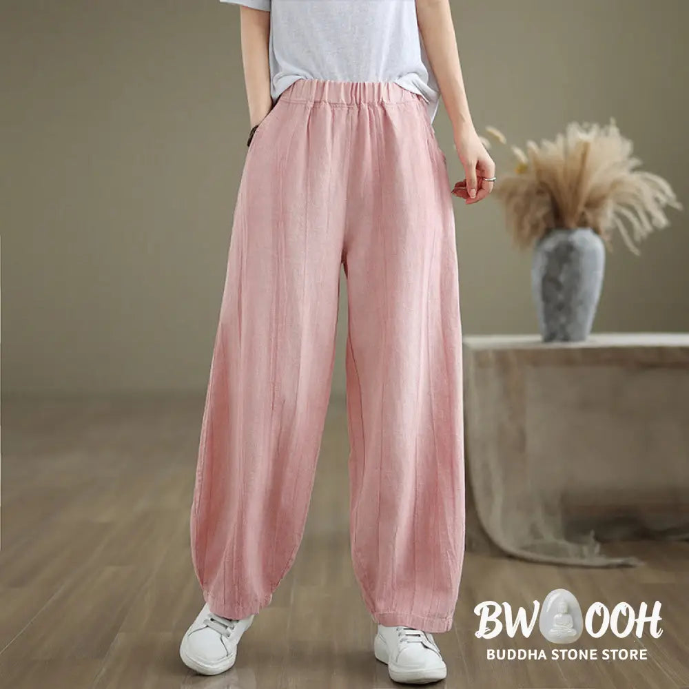 BWOOOH printed harem pants - Casual Plain Women&