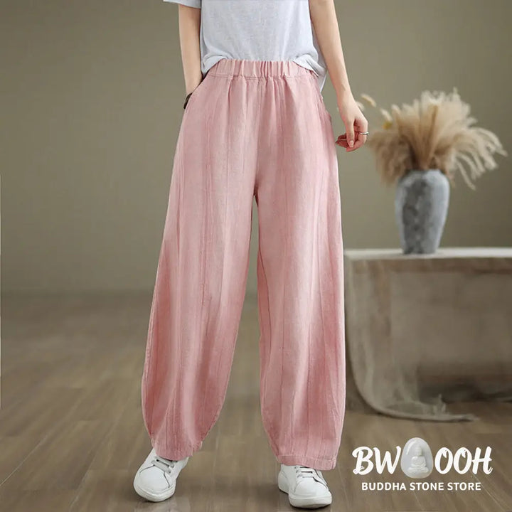 BWOOOH printed harem pants - Casual Plain Women&