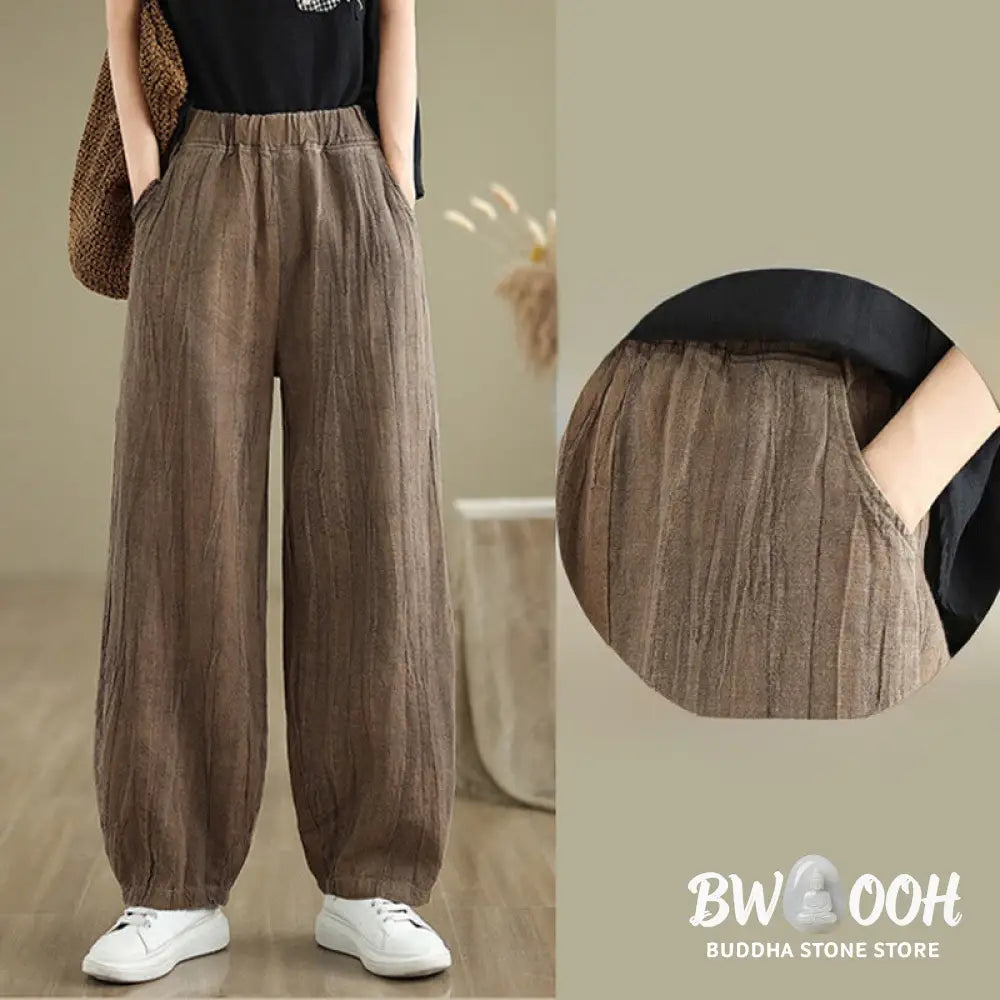 BWOOOH printed harem pants - Casual Plain Women&