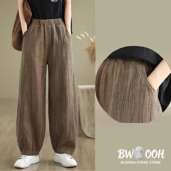 BWOOOH printed harem pants - Casual Plain Women&